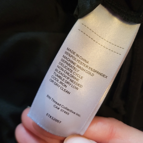 Ellen Tracy Black Casual Pants Size Small - Picture 11 of 11